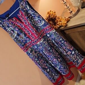 Talbots Colorful Floral Dress